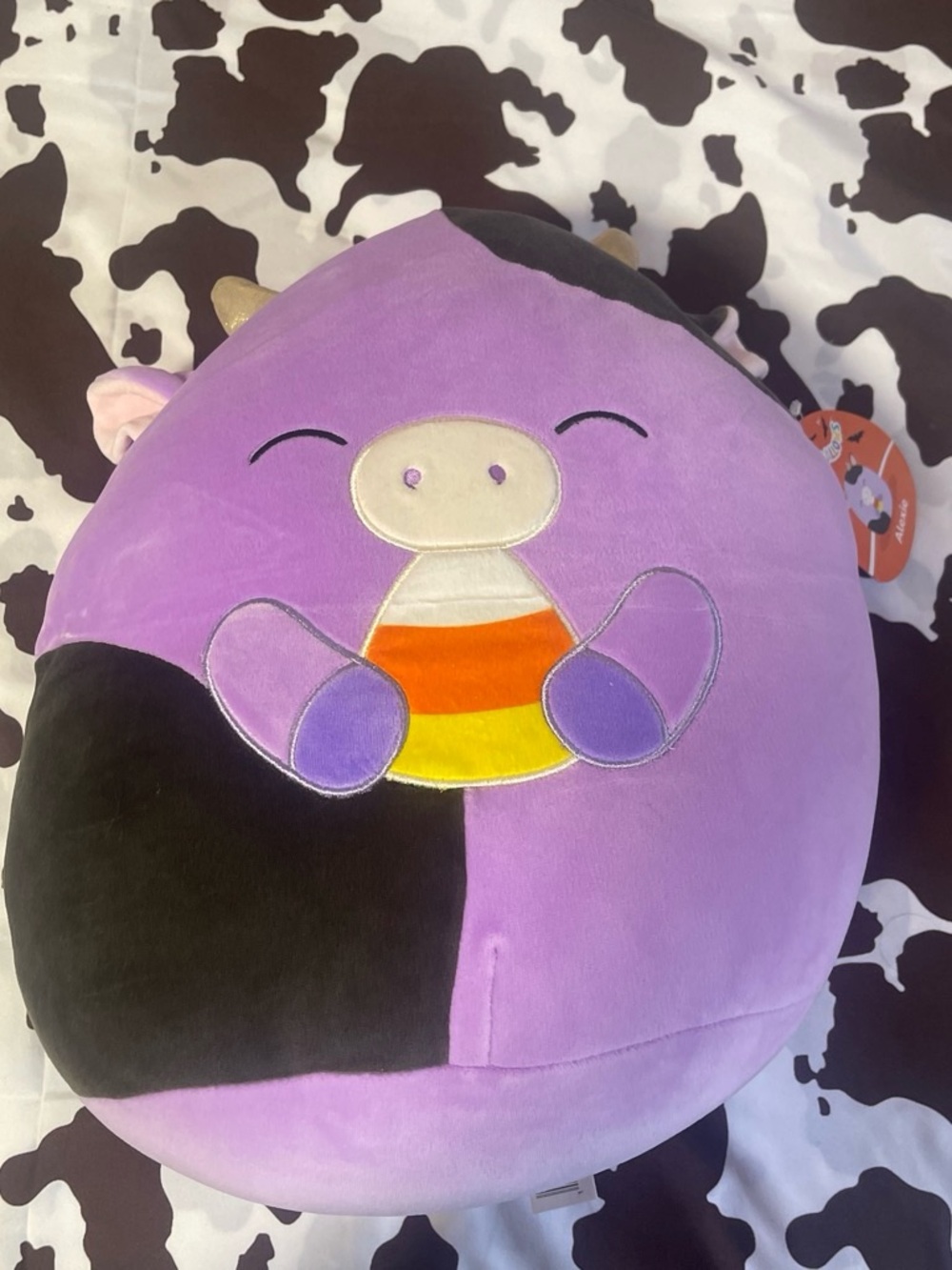 Plush Purple Cow Character squishmellow